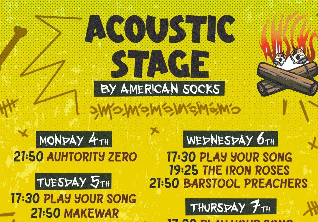 Acoustic Stage Punk Rock Holiday 2025