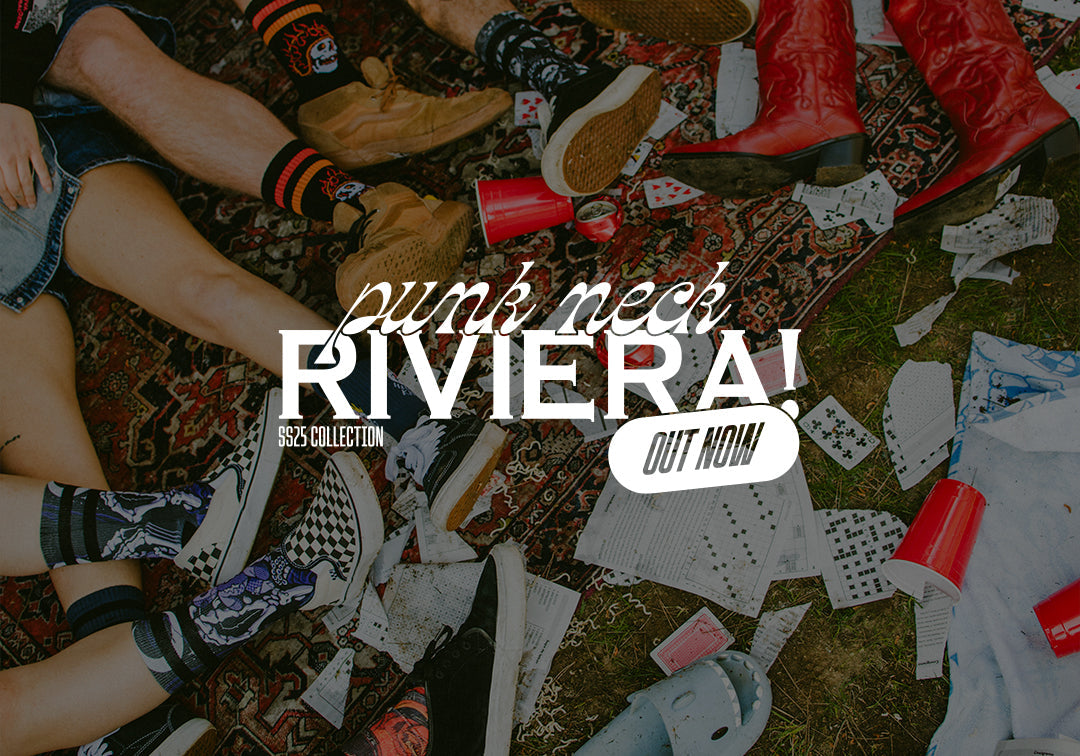 New Collection: PUNK NECK RIVIERA🍻