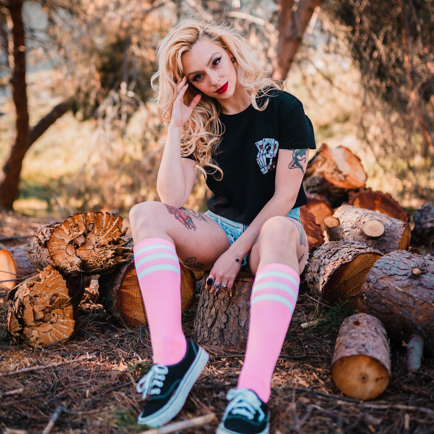 Bubblegum - Knee High - AmericanSocks