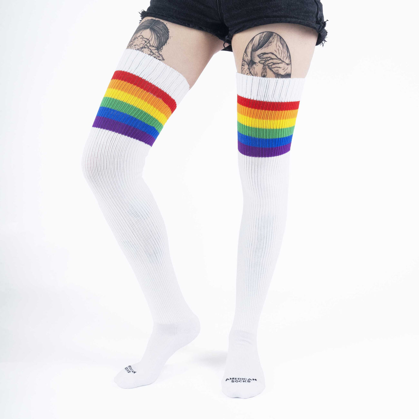 Rainbow Pride - Ultra High - AmericanSocks