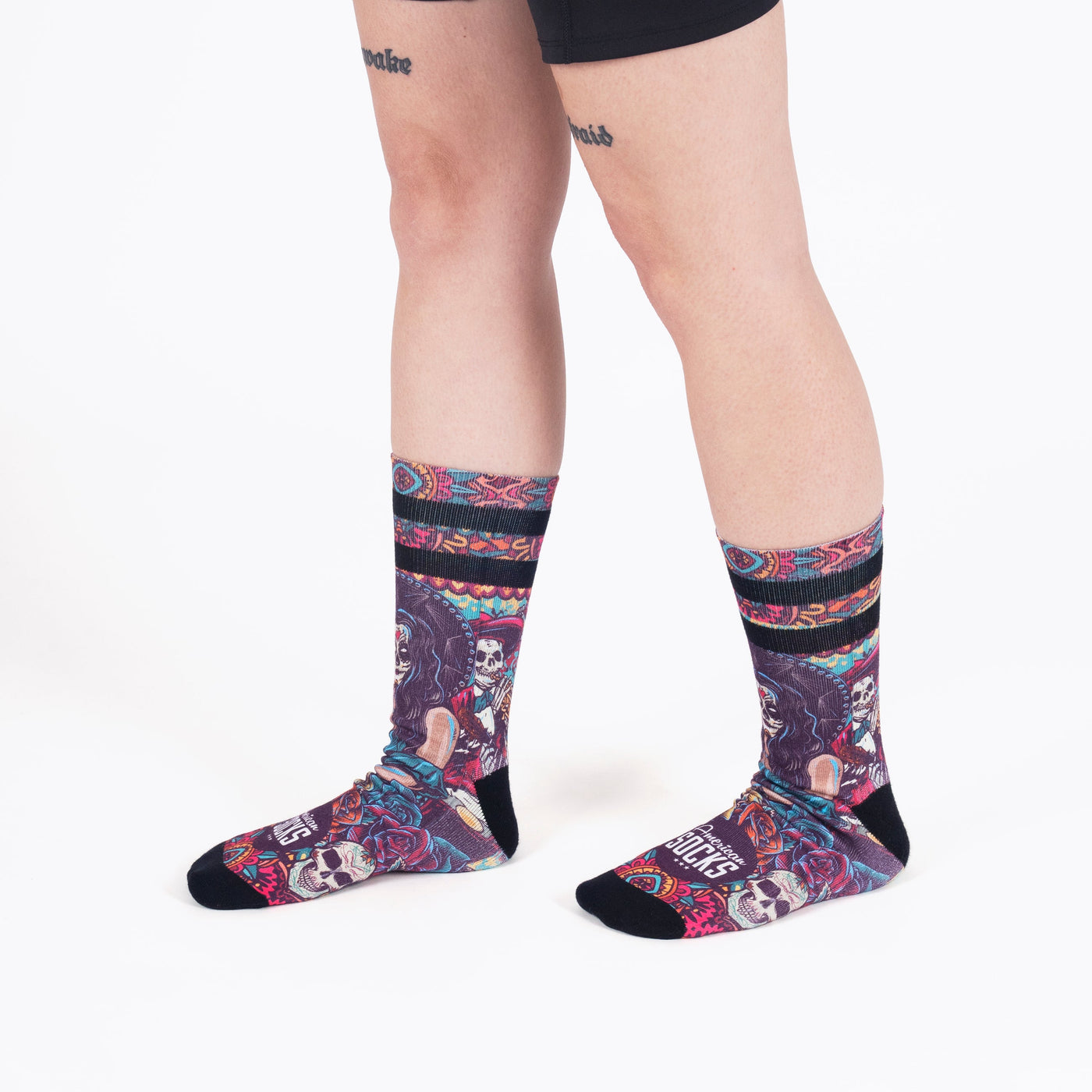 Día de los muertos - Mid High - AmericanSocks