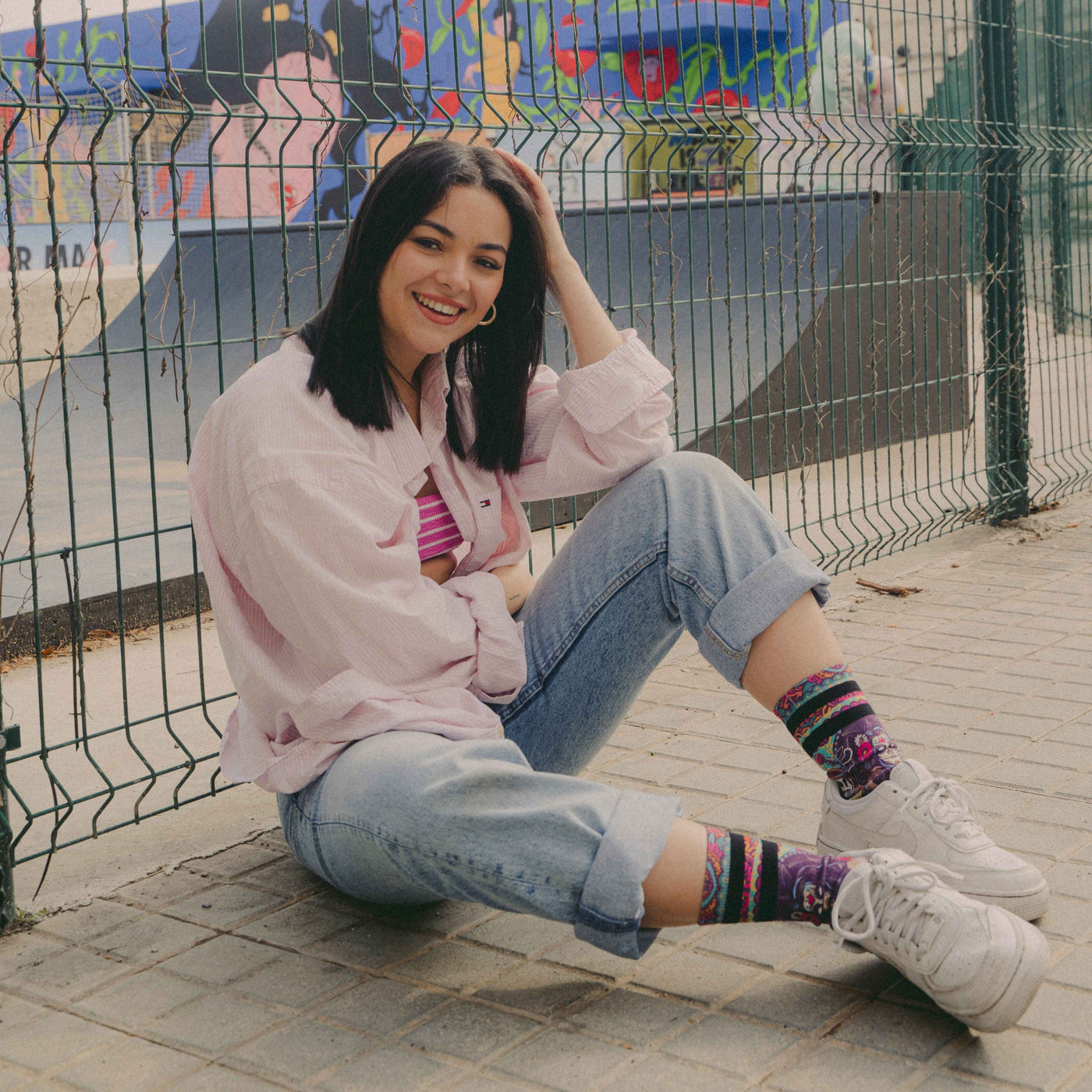 Día de los muertos - Mid High - AmericanSocks