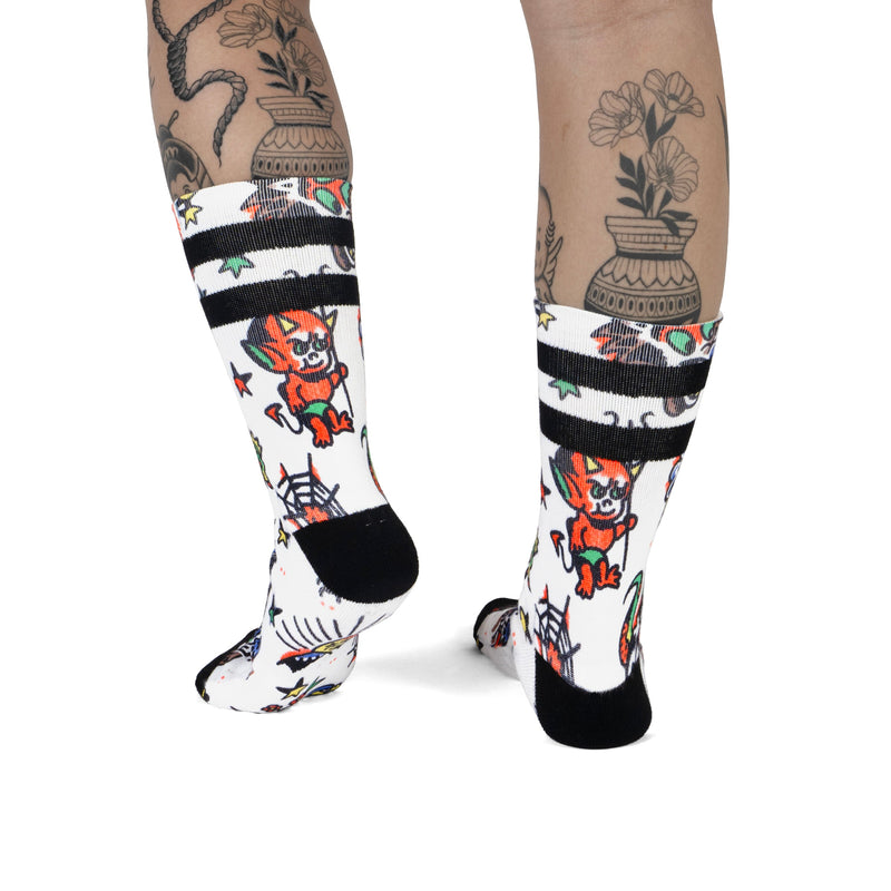 Outlaw - Mid High｜柄ソックス（ミッドハイ丈・吸湿速乾）｜American Socks 画像4