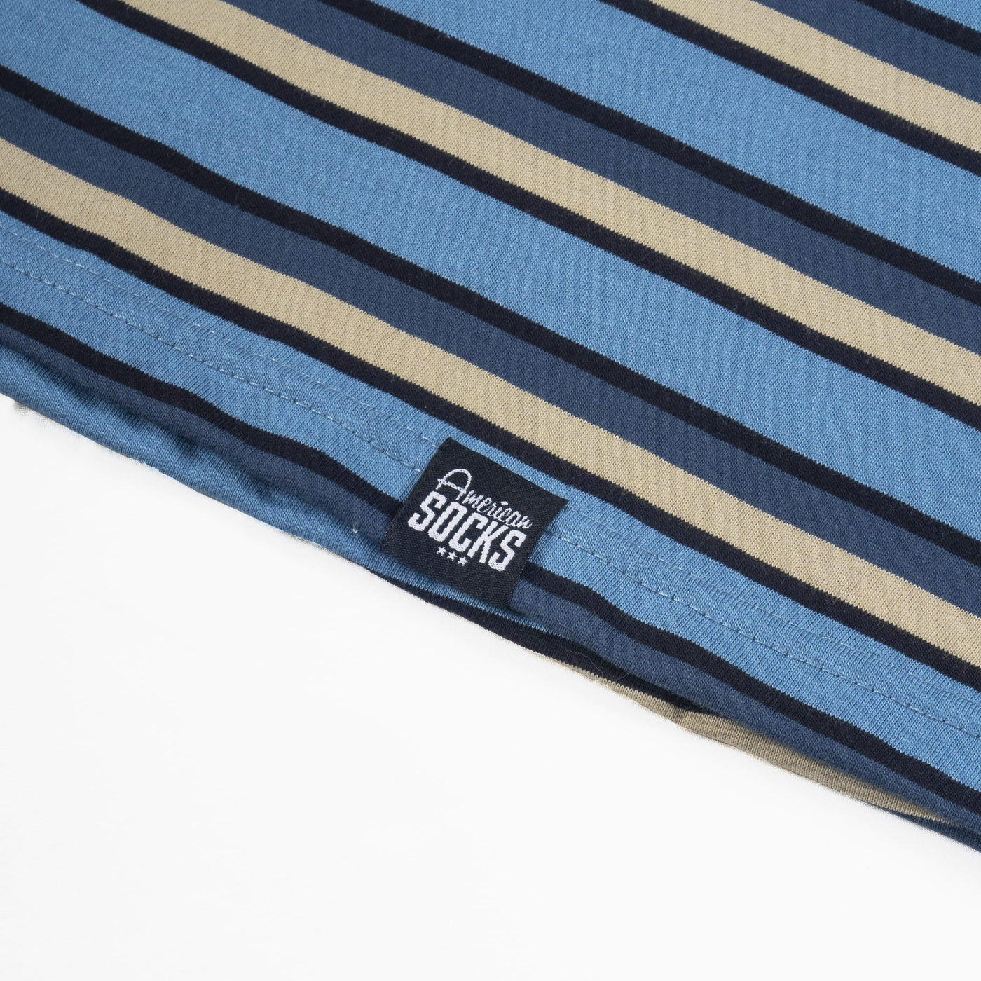 AMSCKS Striped Blue - T-Shirt