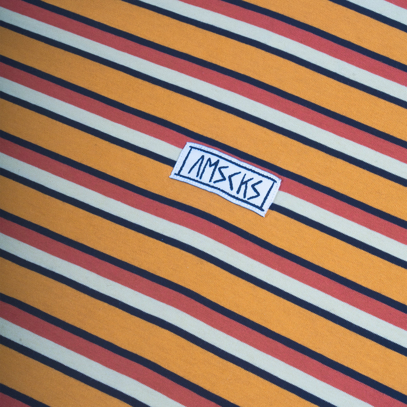 AMSCKS Striped Pale - T-Shirt