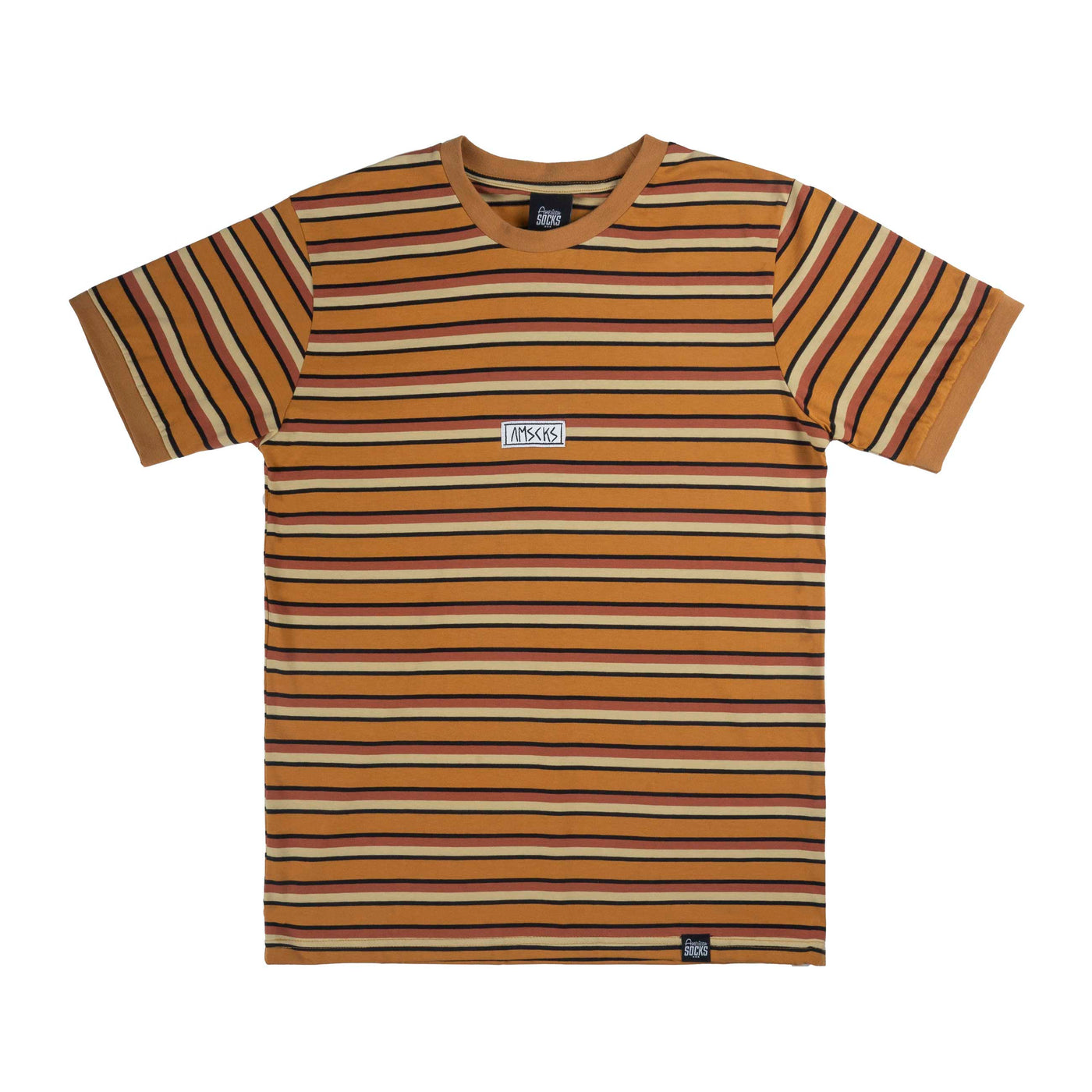 AMSCKS Striped Pale - T-Shirt