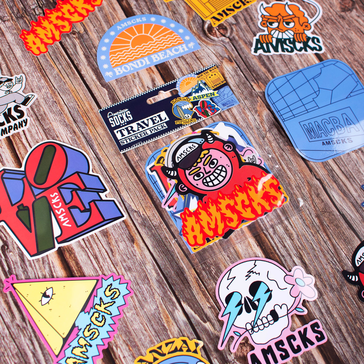 Travel - ステッカーパック