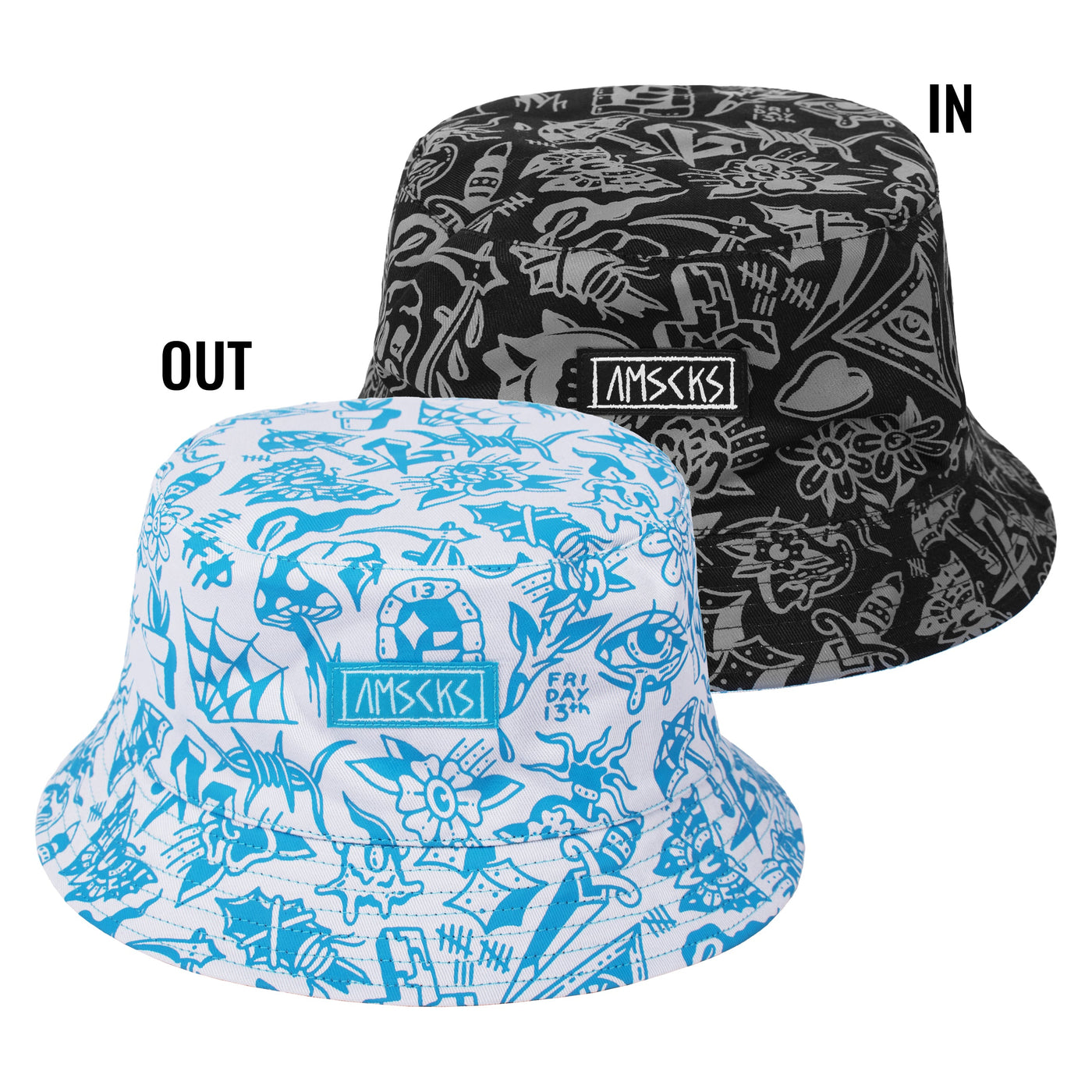 Freaked - リバーシブルバケットハット