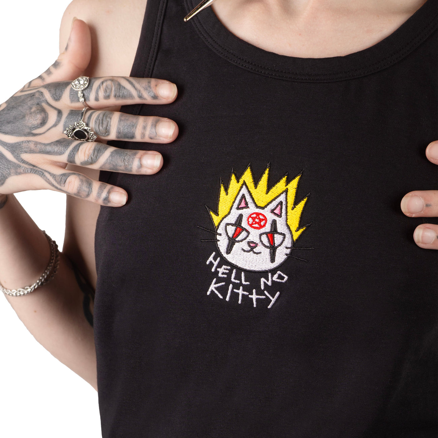 Hell no Kitty - Crop Top