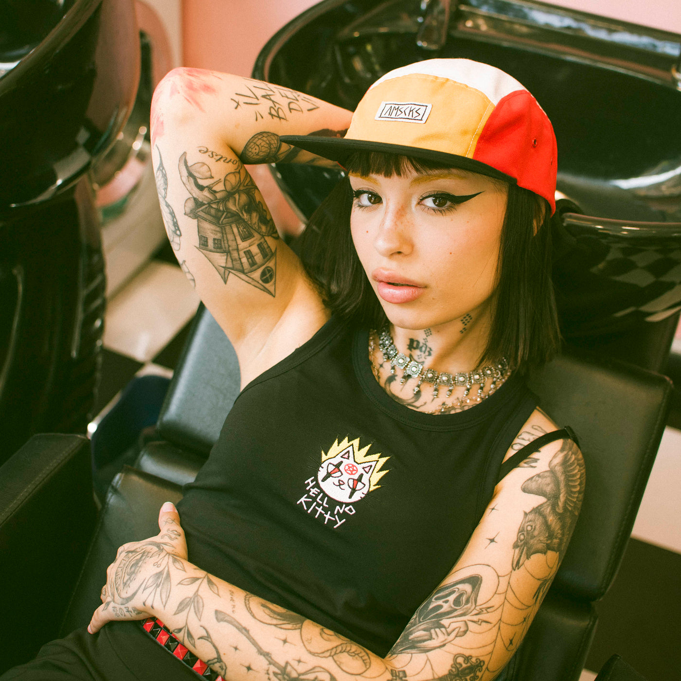 Hell no Kitty - Crop Top