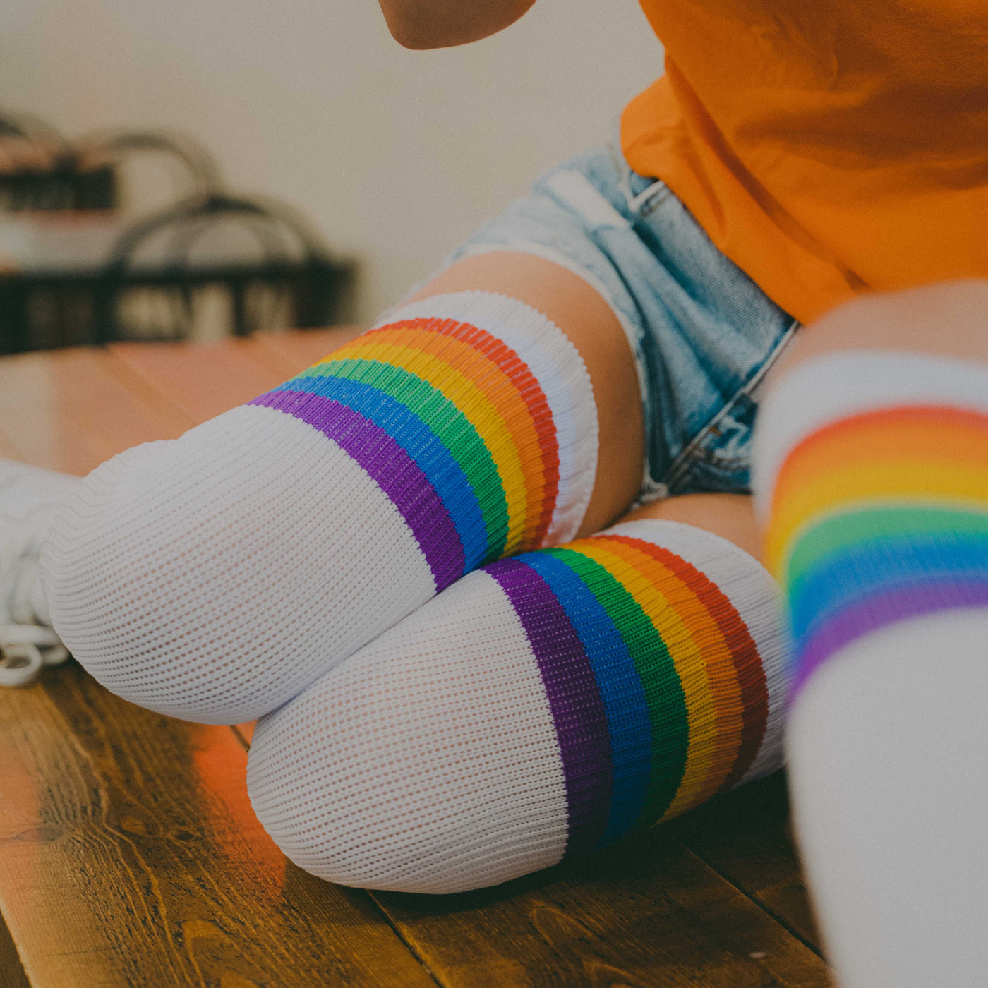 Rainbow Pride - Ultra High - AmericanSocks