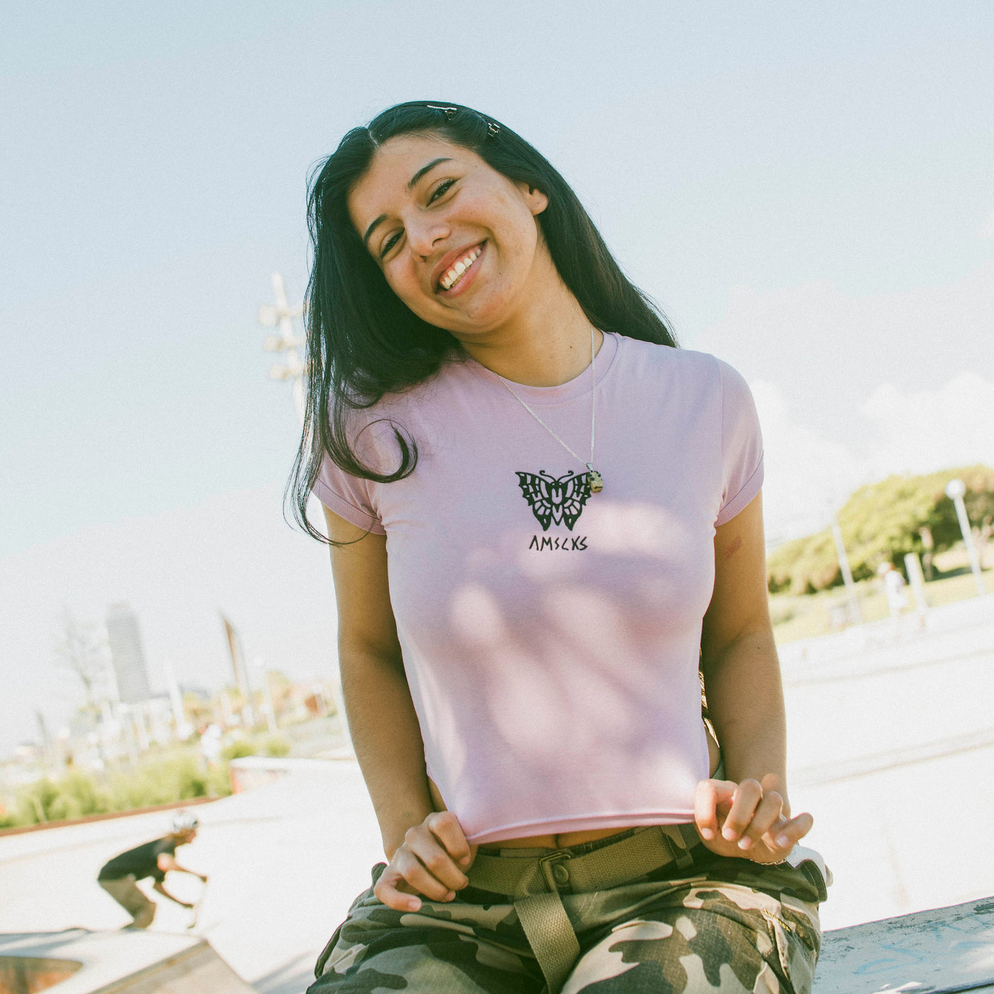 Lavanda Moth - クロップトップ